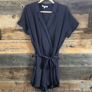 Heartloom dark grey romper